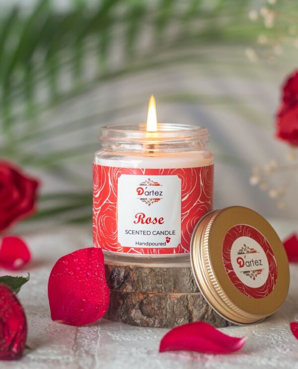 Dartez Aroma candle Rose