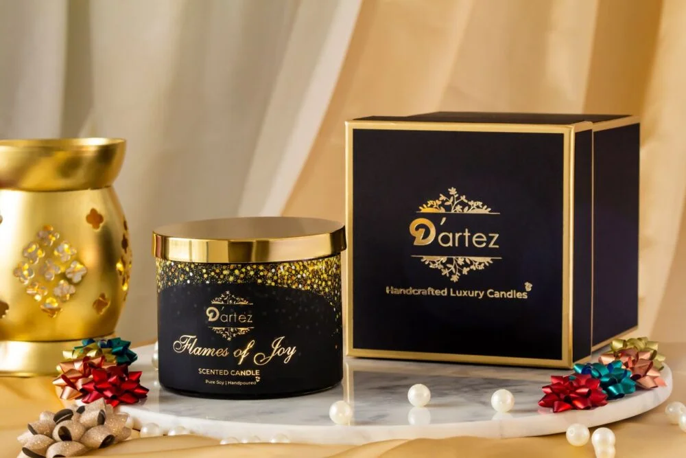 Dartez Flames of Joy candle