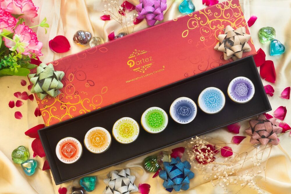 Dartez 7 Chakra Candle Set