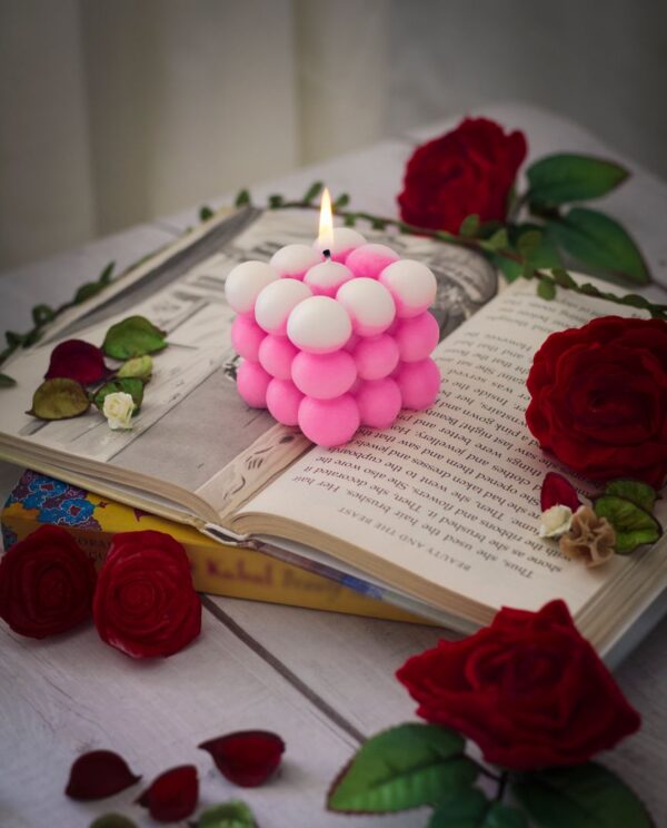 Dartez Aromatic Bubble Candle Japanese Cheery blossom