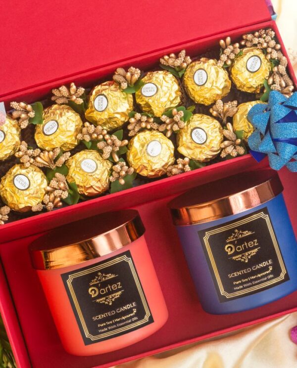 Dartez Gift hamper with chocolates