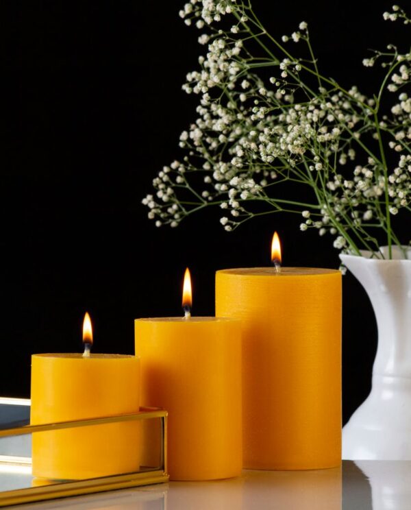 Dartez Aromatic Handmade Pillar Candle Small