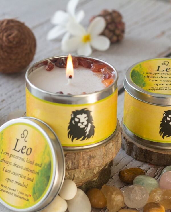 Dartez Pure Soy Zodiac Candle LEO
