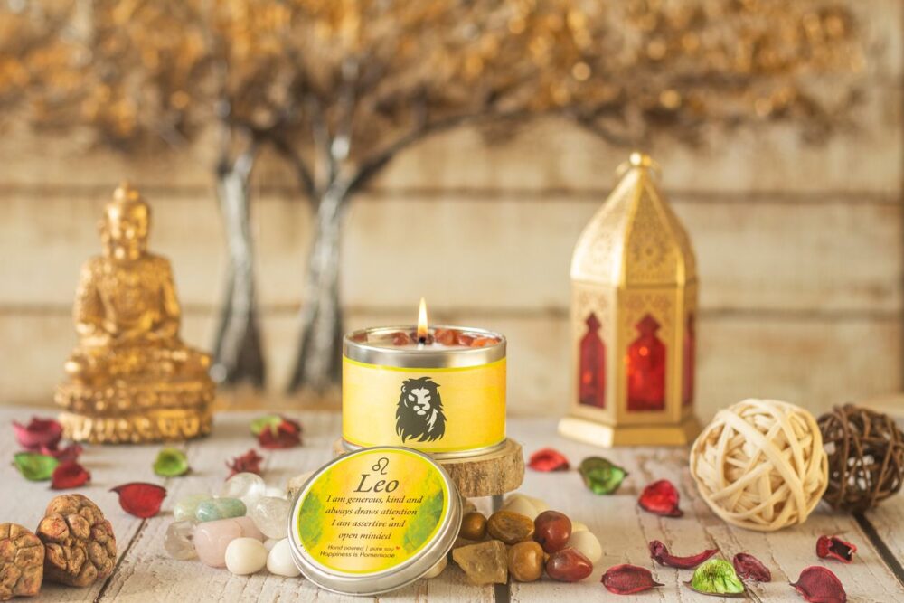 Dartez Pure Soy Zodiac Candle LEO