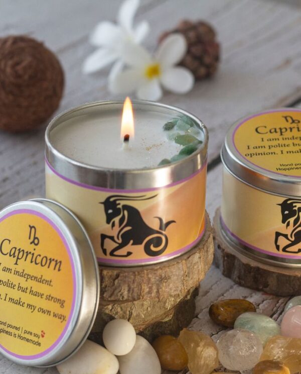 Dartez Pure Soy Zodiac Candle CAPRICORN