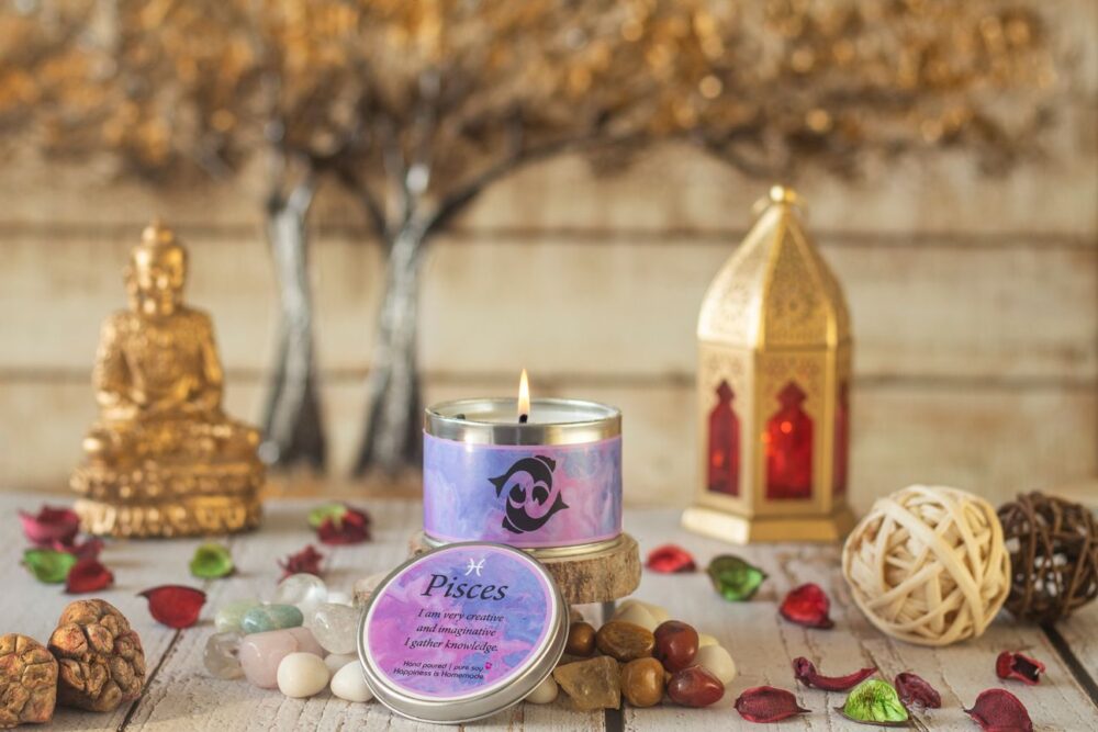 Dartez Pure Soy Zodiac Candle PISCES