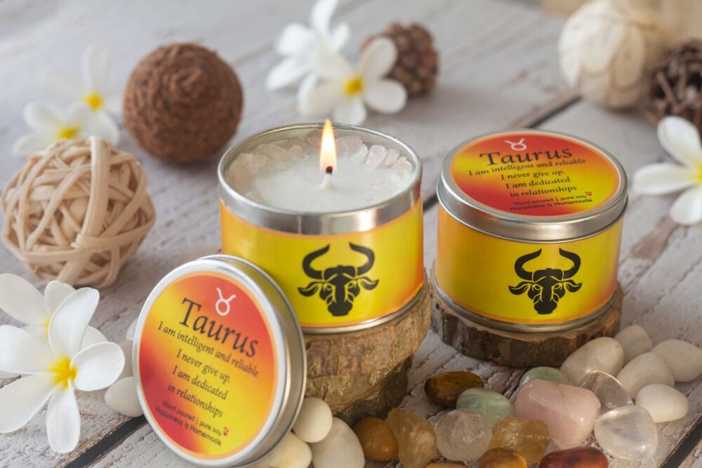 Dartez Pure Soy Zodiac Candle TAURUS