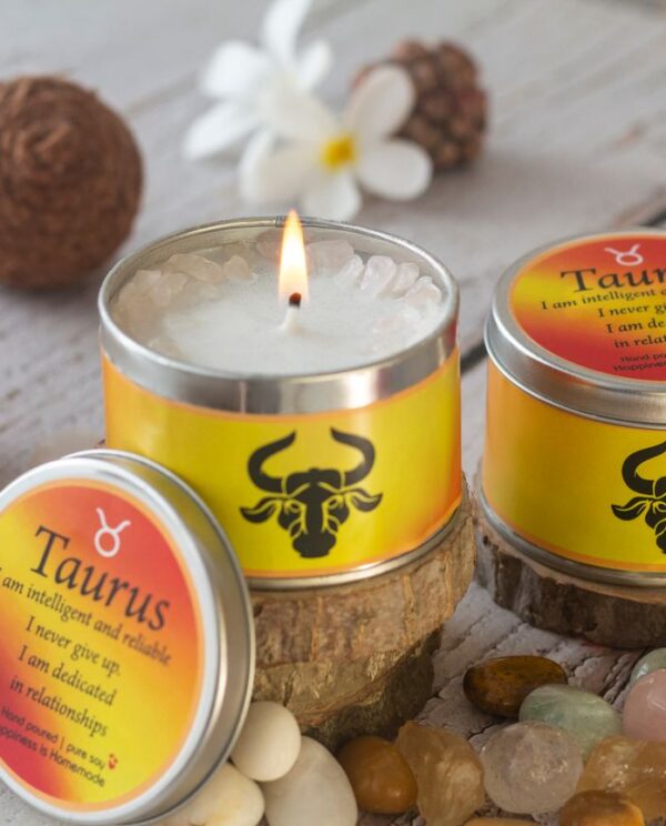 Dartez Pure Soy Zodiac Candle TAURUS
