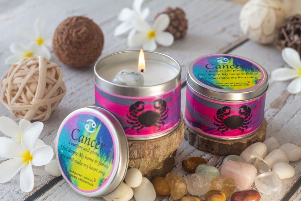 Dartez Pure Soy Zodiac Candle CANCER