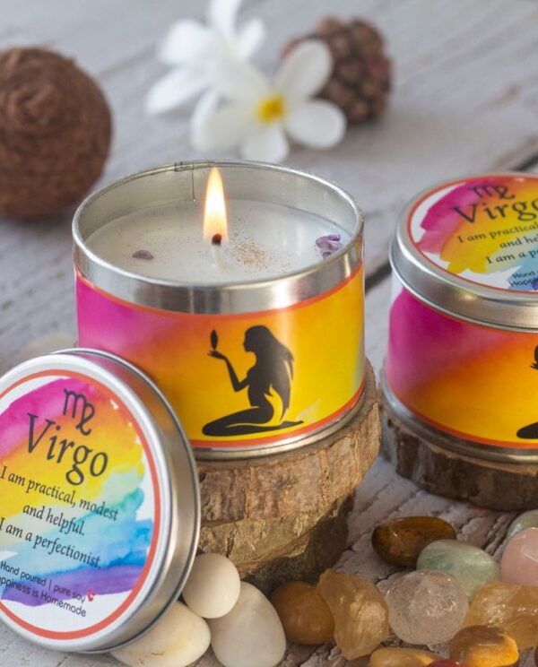 Dartez Pure Soy Zodiac Candle VIRGO