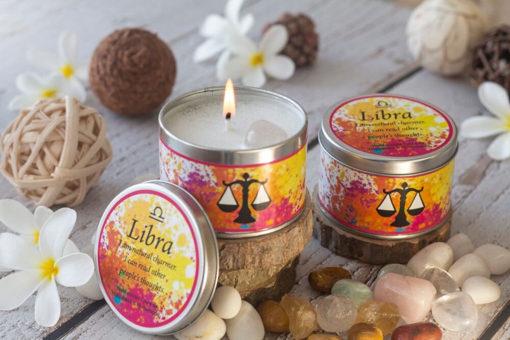 Dartez Pure Soy Zodiac Candle LIBRA