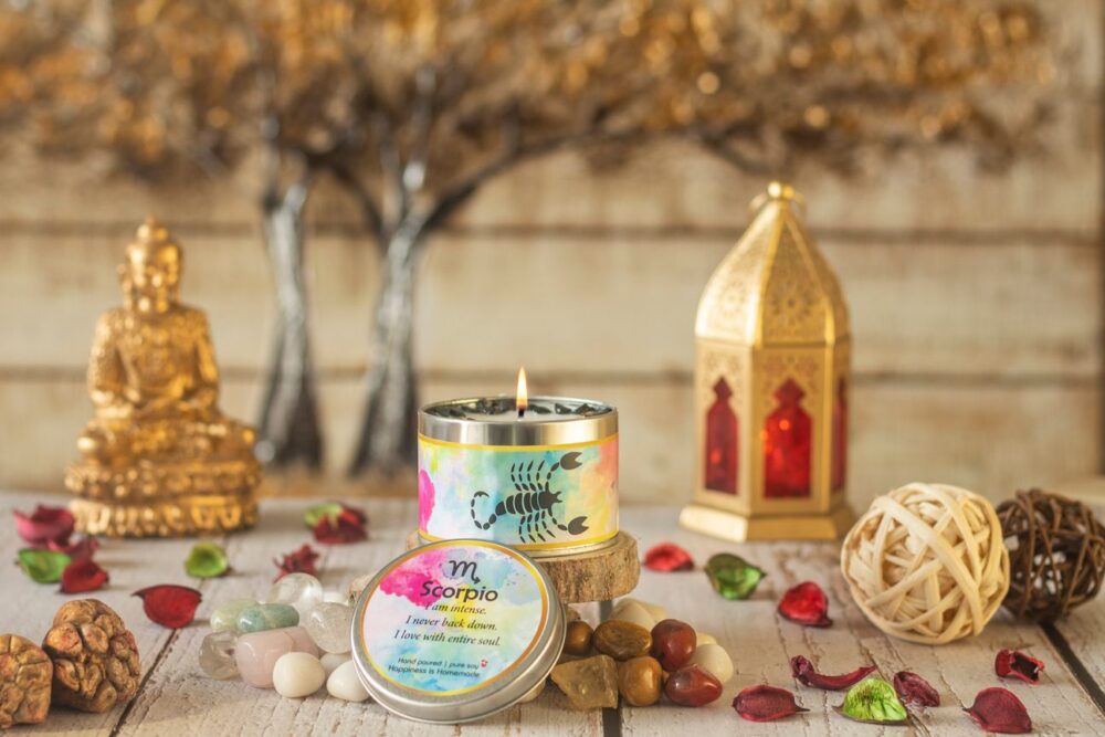 Dartez Pure Soy Zodiac Candle SCORPIO