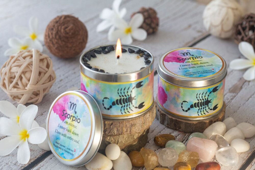 Dartez Pure Soy Zodiac Candle SCORPIO