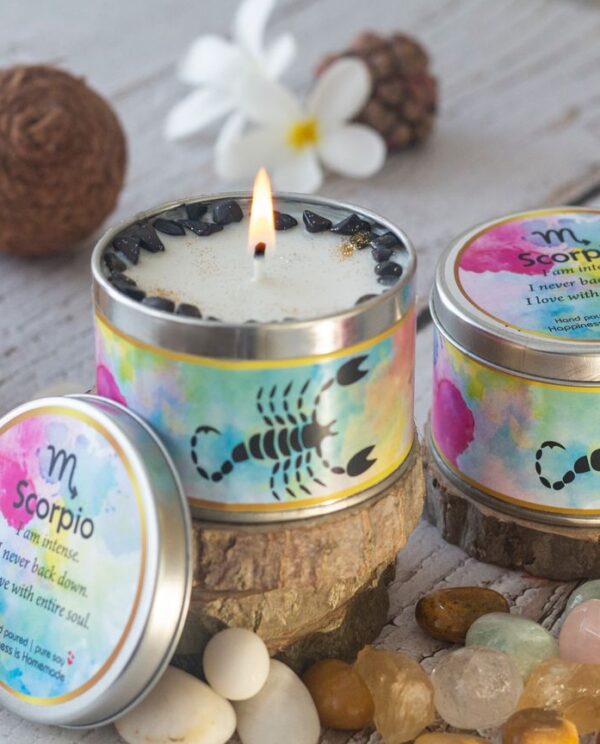 Dartez Pure Soy Zodiac Candle SCORPIO