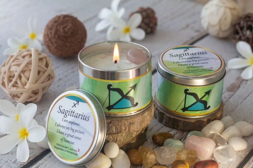 Dartez Pure Soy Zodiac Candle SAGITTARIUS