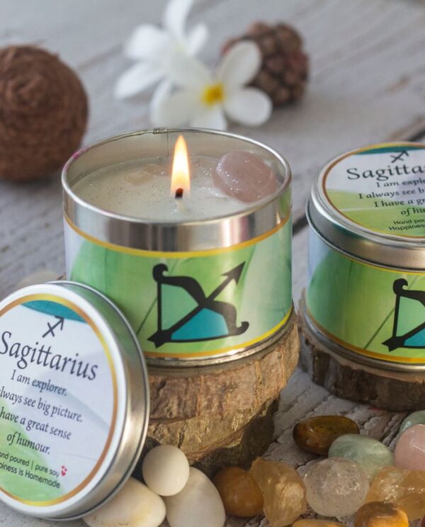 Dartez Pure Soy Zodiac Candle SAGITTARIUS